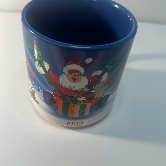 Disney Parks Merry Christmas Happy New Year 1992 Eighth Edition Holiday Mug - Picture 2 of 6